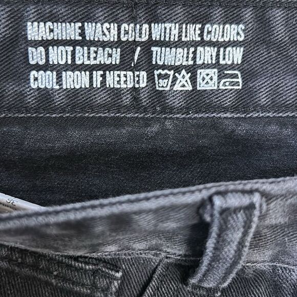 Smoke Rise Men’s Black Jeans Distressed Shorts(Size 36) - Picture 10 of 11